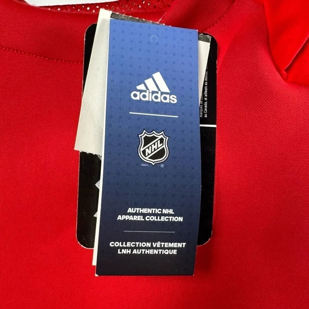 NWT Adidas x Washington Capitals Game Mode NHL Hoodie in Red‎ Size Medium